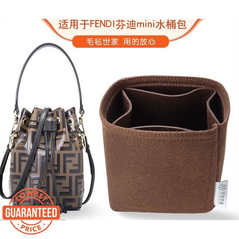 Gc9 กระเป๋าซับเหมาะสําหรับ FENDI mini Bucket Ultra-Light In-Bag Storage/ออร์แกนซิป 7OE2