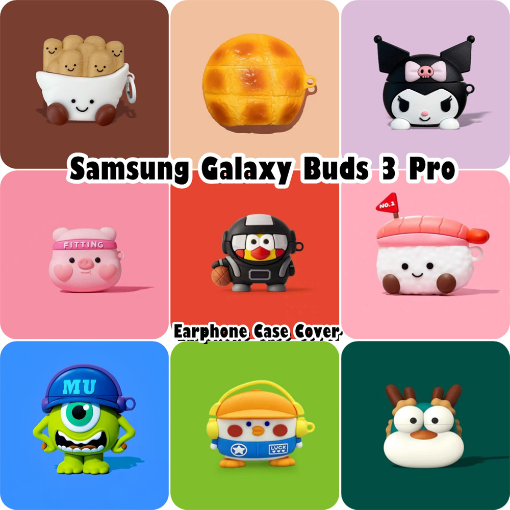 imamura สําหรับ Samsung Galaxy Buds 3 Pro Case Casing Soft Silicone Headphone Case การ์ตูนน่ารัก NO.2