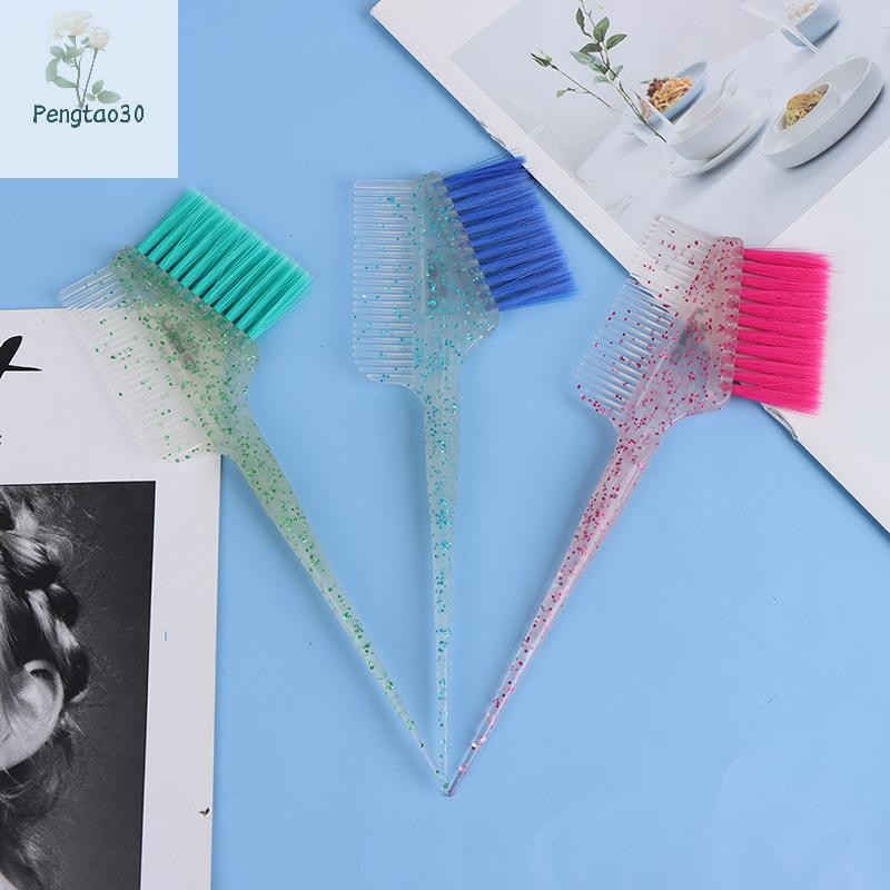 [Eao] Pro Salon Hair Color Hair Dye Brush Comb Hair Dyeing Root Hair Bleach Tint Brush [TH]