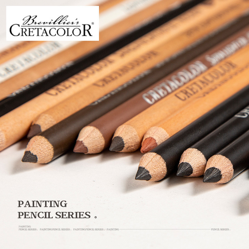 CRETACOLOR Sketch Pencil/Charcoal Soft Brightening White Highlight Pencil
