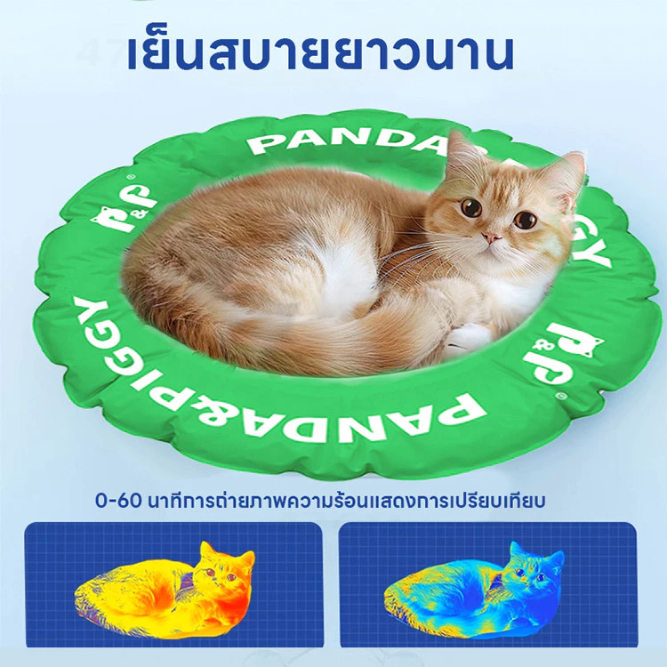 แผ่นน้ำแข็งรองนอนสัตว์เลี้ยง สำหรับสุนัขและแมว thumbnail 7