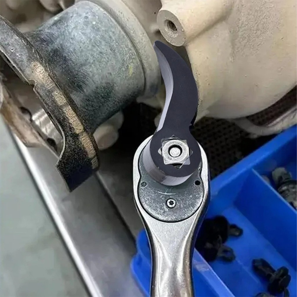 อแดปเตอร์ถอดเพลาล้อหน้า1/2 นิ้ว แงะบาร์ประแจ เหล็กงัดเพลาล้อหน้ารถยนต์ ตัวดึงเพลาขับ - รูปที่ 6