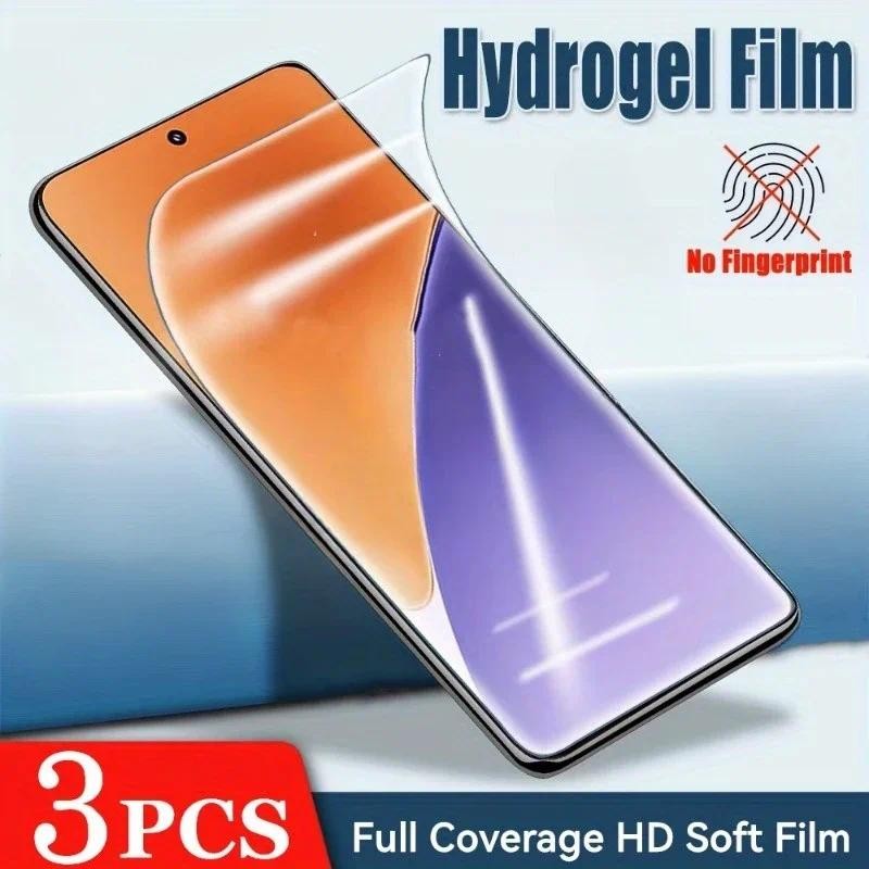 Meizu mblu22 Note22 Note21 Note16 3 ชิ้น 1000D HD Clear Blue Light Soft Hydrogel ฟิล์มสําหรับ Meizu 