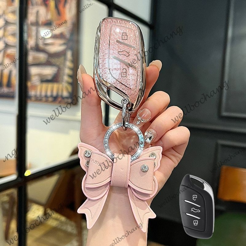 TPU รถ Remote Key สําหรับ Morgan MG3 EP MG6 ZS EV Hsezs MG4 EV ZS MG5 EZS MG HS EV รถอุปกรณ์เสริมพวง