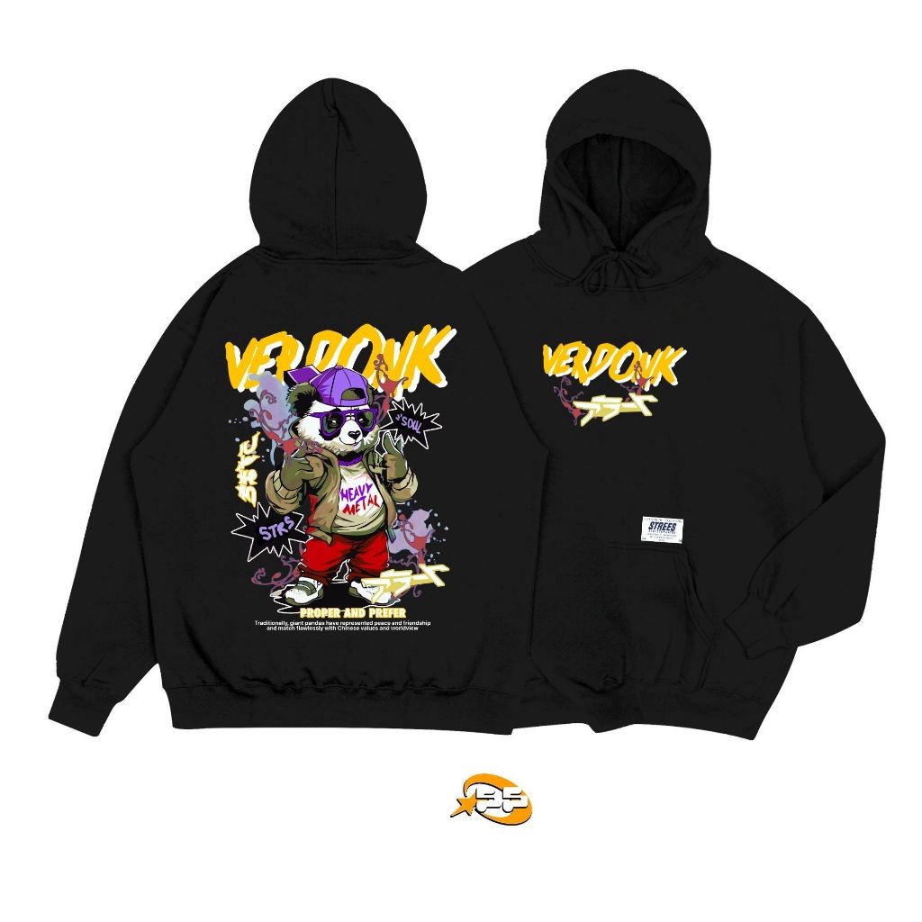 Bearver StreetSweater Hoodie Made from Soft, Cool Fleece Fabric, Size M-XXL