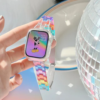 Slim สีสันเรซิ่นสําหรับ Xiaomi Redmi นาฬิกา 6 5 4 3 Active Smartwatch Band Redmi นาฬิกา 5 Active 5 Lite เปลี่ยนสายรัดข้อมือสร้อยข้อมืออุปกรณ์เสริม