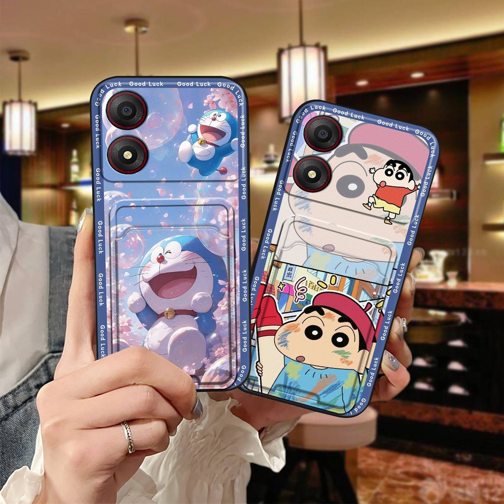 ZTE ซิลิโคนTPUเคสโทรศัพท์สําหรับZTE Blade A34 Dirt-Resistantปกหลังการ์ดแขนแฟชั่นออกแบบทนทานป้องกันฝุ