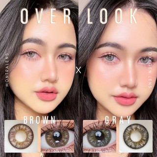 🔥คอนแทคเลนส์✨ขนาดบิ๊กอาย✨ Over look (Montra)