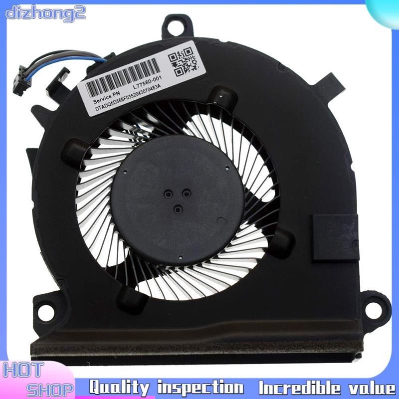 [dizhong2]พัดลมระบายความร้อน CPU แล็ปท็อป DFS2000055K0T DC5V 0.5A 4PIN สําหรับ Pavilion Gaming 15-EC