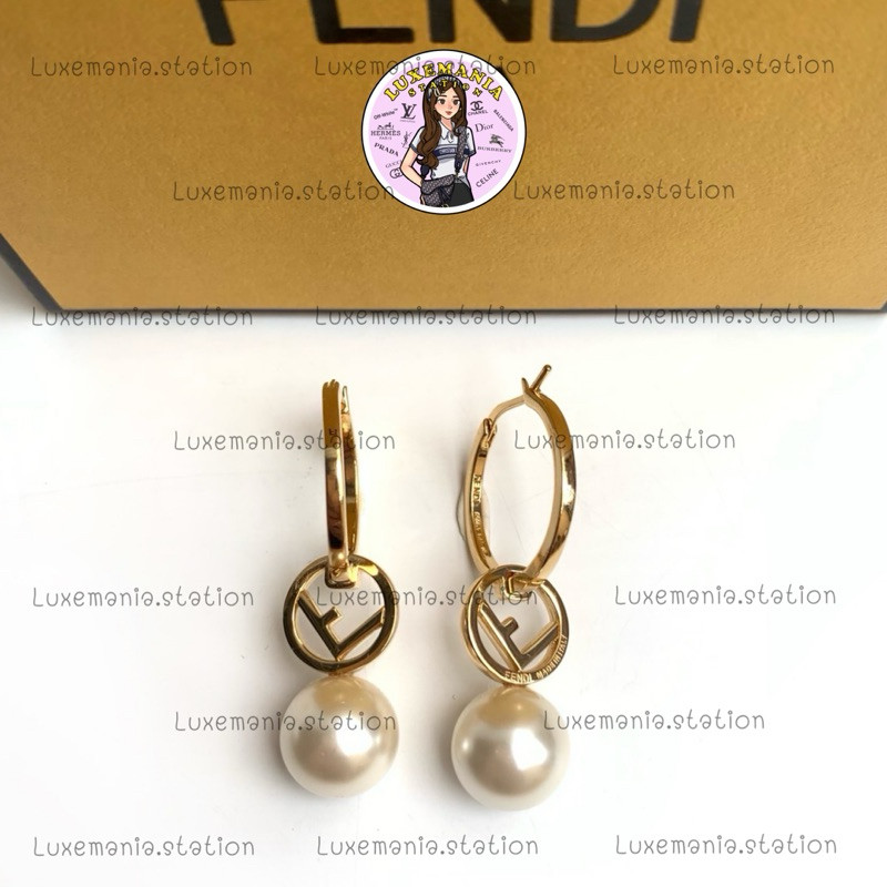 : New!! Fendi Earrings ‼️ก่อนกดสั่งรบกวนทักมาเช็คสต๊อคก่อนนะคะ‼️