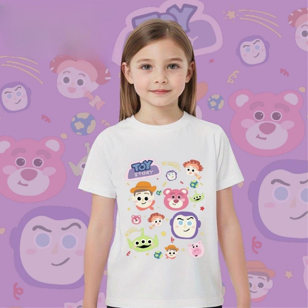 rb6t1fu3yn [ ส่งฟรี  ] KD0363 เสื้อเด็ก เสื้อยืดเด็ก เสื้อยืด  ผ้า Cotton 100%  T107