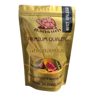 [ส่งด่วน] เศษผักอบกรอบ เศษขนุนอบกรอบ เศษผัก [พร้อมทาน] เกรดAAA = 100 กรัม= อาหารไขมันต่ำ ถั่วตราเต่า