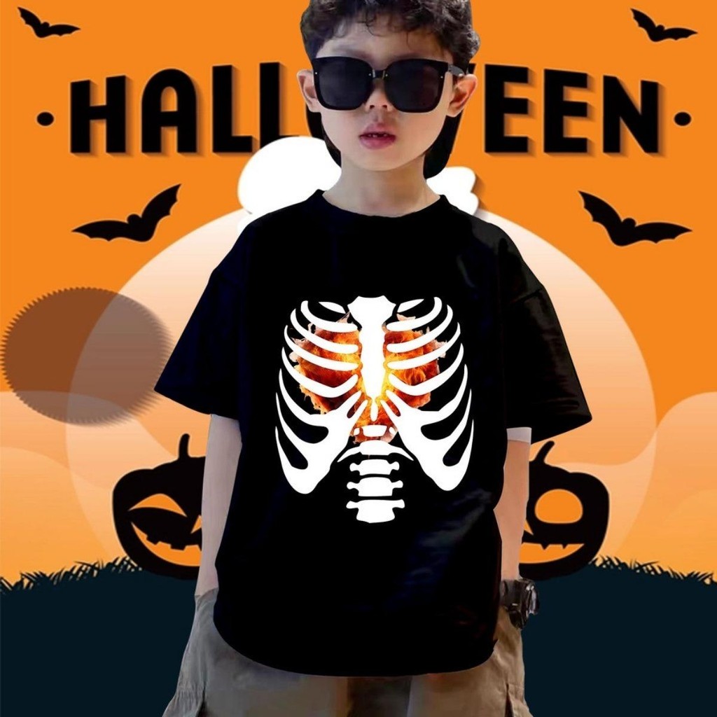 981iu41mnr   2024 เสื้อยืดแฟชั่น การ์ตูนพิมพ์ Unisex เสื้อยืดเด็กสําหรับ Boy Girl ee 313