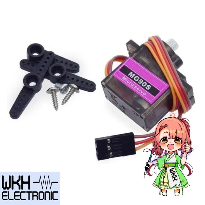 เครื่องมือชิ้นส่วน TOWER PRO MICRO SERVO MG90S MG90 MG-90 MG-90S เกียร์โลหะ SERVO
