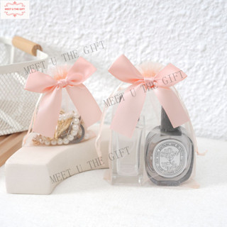 50 ชิ้น/ขายส่งเส้นด้ายสุทธิถุงของขวัญ/ทําเอง กุทัณฑ์ ออร์แกน…