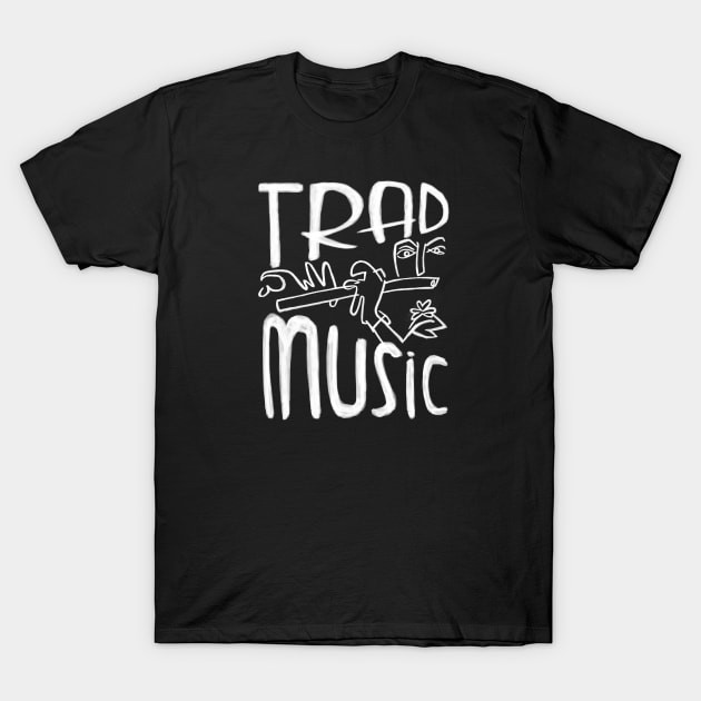 เสื้อยืด Vintage Irish Music, Irish Trad Sessions Ireland T-Shirt แท้ Cotton 100% เสื้อกีฬา