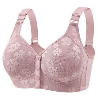 36-50 ขนาดใหม่แม่วัยกลางคนและผู้สูงอายุขนาดใหญ่จัดแต่งทรงผมถ้วยด้านหน้าหัวเข็มขัดบางชุดชั้นในสตรีไม่มีแหวนเหล็กปรับสายคล้องไหล่ป้องกันการหย่อนคล้อยสบา