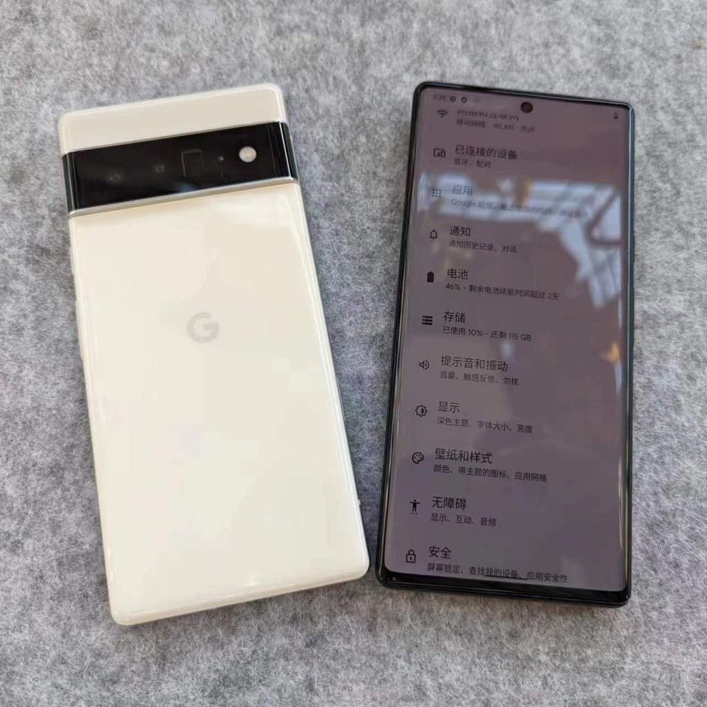 ของมือสอง # [3637 คนที่รวบรวม] Google/Google 6 Pro Pixel รุ่นที่ 6 Pixel 6 โทรศัพท์เครือข่าย 5G Goog