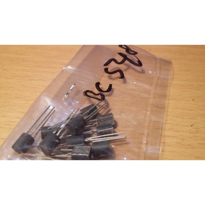 ชิ้นส่วนทรานซิสเตอร์ BC548 BC 548 NOS อุปกรณ์ไฟฟ้า Philips