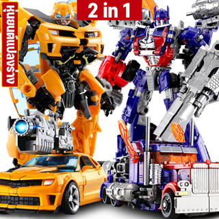 COD หุ่นยนต์แปลงร่าง 2in1เปลี่ยนเป็นรถได้ ของเล่นแปลงร่าง ขอ…