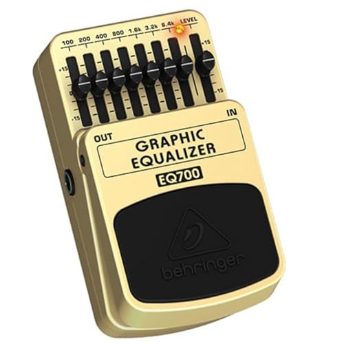 Behringer Guitar Effect Pedal 7-Band Graphic Equalizer EQ700 GRAPHIC EQUALIZER
