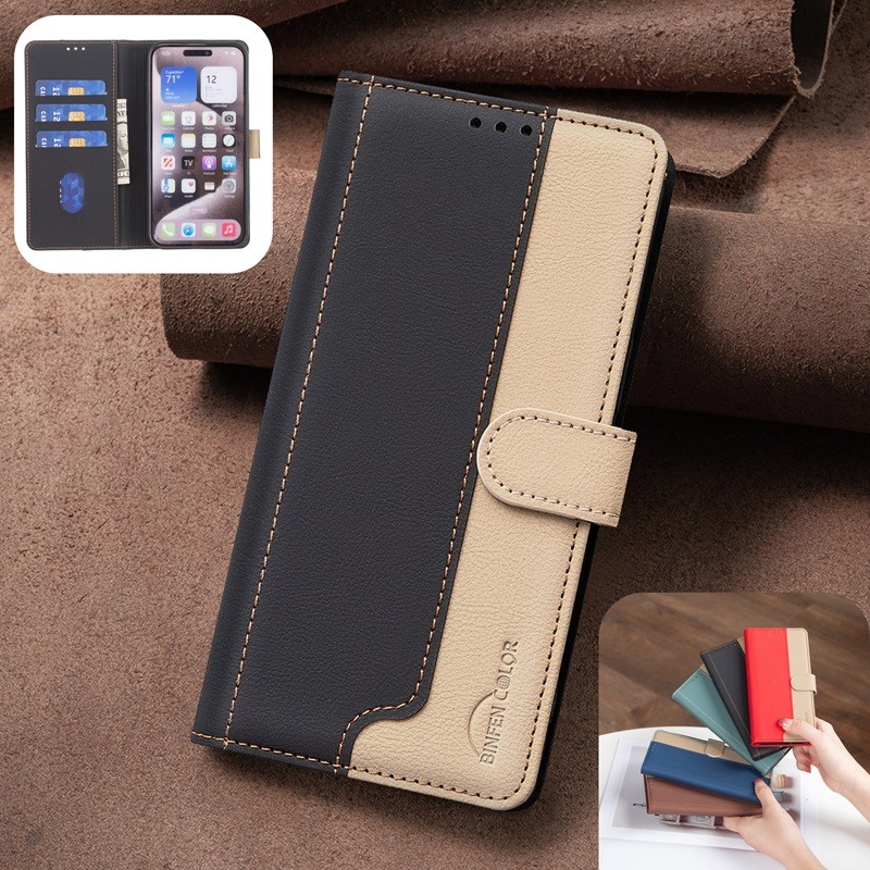 เคสสําหรับ Xiaomi Redmi Note 14 10 9 Pro Plus Redmi 14C 13C 9C 10A 10C A5 A3 A1 A2 แฟชั่นกระเป๋าสตางค์หนังป้องกันกันกระแทก Flip โทรศัพท์ฝาครอบช่องเสียบการ์ดเคส