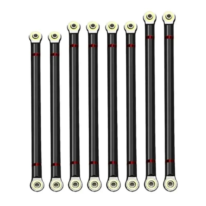 สําหรับ Rc รถ 1/10 Crawler Axial Scx10 8 ชิ้นฐานล้อ Link Rod อลูมิเนียม Link Rod 313 มิลลิเมตร