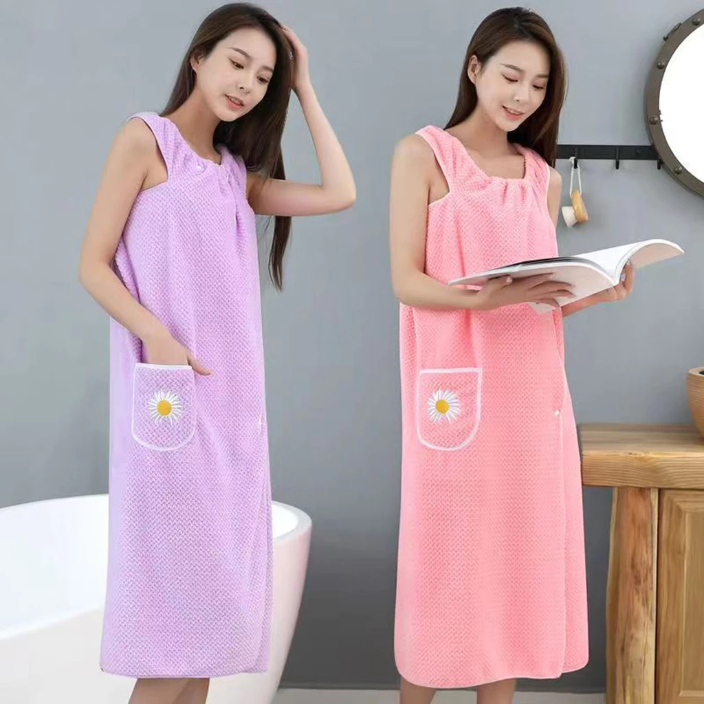 ผ้าเช็ดตัว 2 in 1 100*130cm เสื้อคลุมอาบน้ำ เป็นได้ทั้ง ผ้าเช็ดตัวและเสื้อคลุม วัสดุ: กำมะหยี่ปะการัง ไม่เป็นขุย รุ่น：Z8