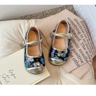 COCO รองเท้าคัทชูเด็กผู้หญิงแบบสวม สายลอกแป่ะ รุ่นMQ2820