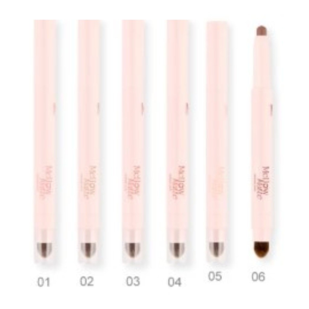 ♦️ของแท้·ส่งด่วน·ถูก♦️Meilinda Mellow Matte Shadow Stick #MC3133 เมลินดา เมลโล่ แมทท์ ชาโดว์ สติ๊ก x 1 ชิ้น dayse