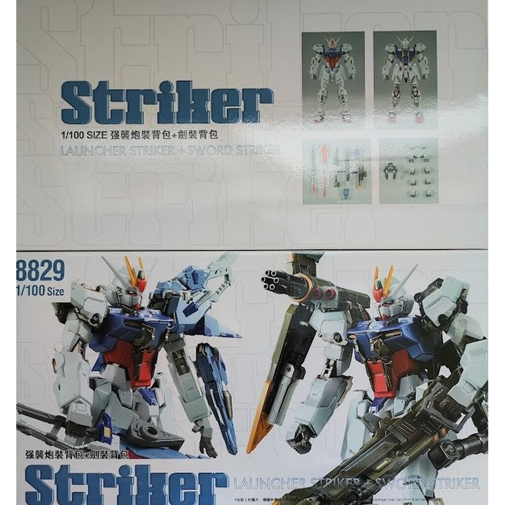 สต็อคในไทยพร้อมส่ง [Daban model] MG 1/100 8829 GAT-X105 Launcher & Sword Strike Ver.MB (Plastic Mode