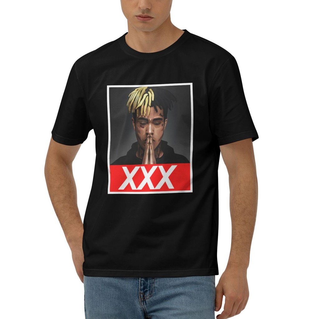 Rip Xxxtentacion Music Rapper Jahseh Onfroy Tribute Cotton T-Shirt