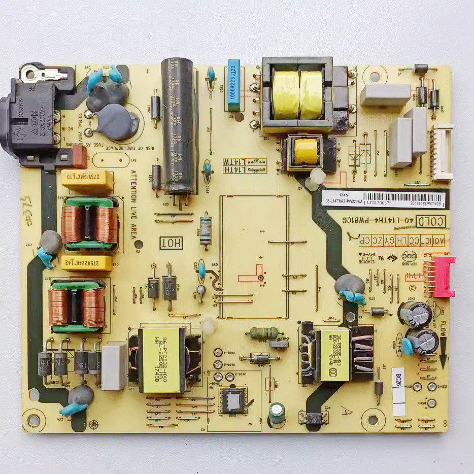 สําหรับ TCL L50P2-UD D55A630U 49a60u 55E5800A-UD แหล่งจ่ายไฟ 40-L14TH4-PWB1CG 40-L14TH2-PWC1CG
