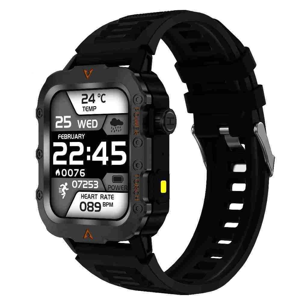 2024 ใหม่ Q11 สมาร์ทวอท์ช 1.78 นิ้วหน้าจอ HD บลูทูธ Heart Rate sleep Monitor ผู้ชายกีฬากลางแจ้งนาฬิกา