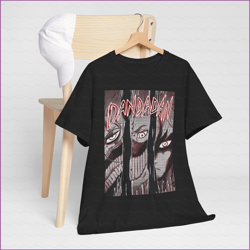 Dandadan Okarun T-shirt เสื้อยืดสั้นทรงหลวมอินเทรนด์อเนกประสงค์สำหรับฤดูร้อนcotton