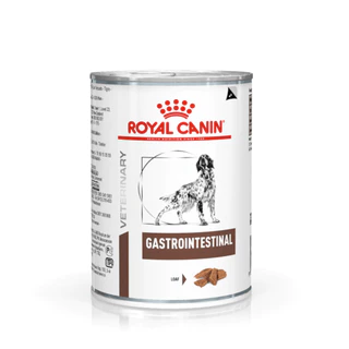 [12 กระป๋อง] Royal Canin Gastrointestinal Low Fat Dog - โรยัล คานิน อาหารเปียกสำหรับสุนัขมีตับอ่อนอักเสบ (420g.x12)