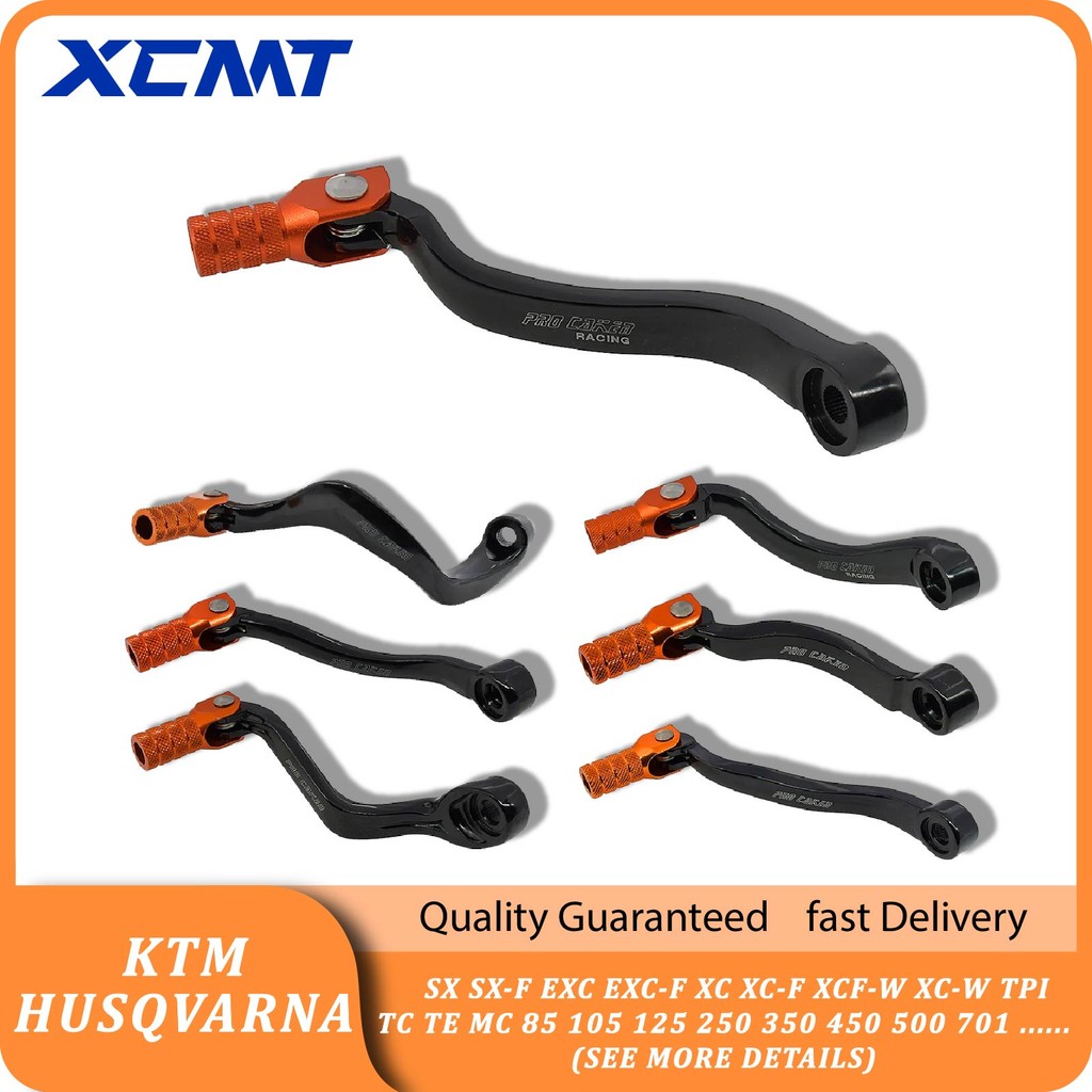 รถจักรยานยนต์ CNC เกียร์ Shift Lever สําหรับ KTM SX SXF EXC EXCF XC XCF XCFW XCW TPI TC TE MC 85 105