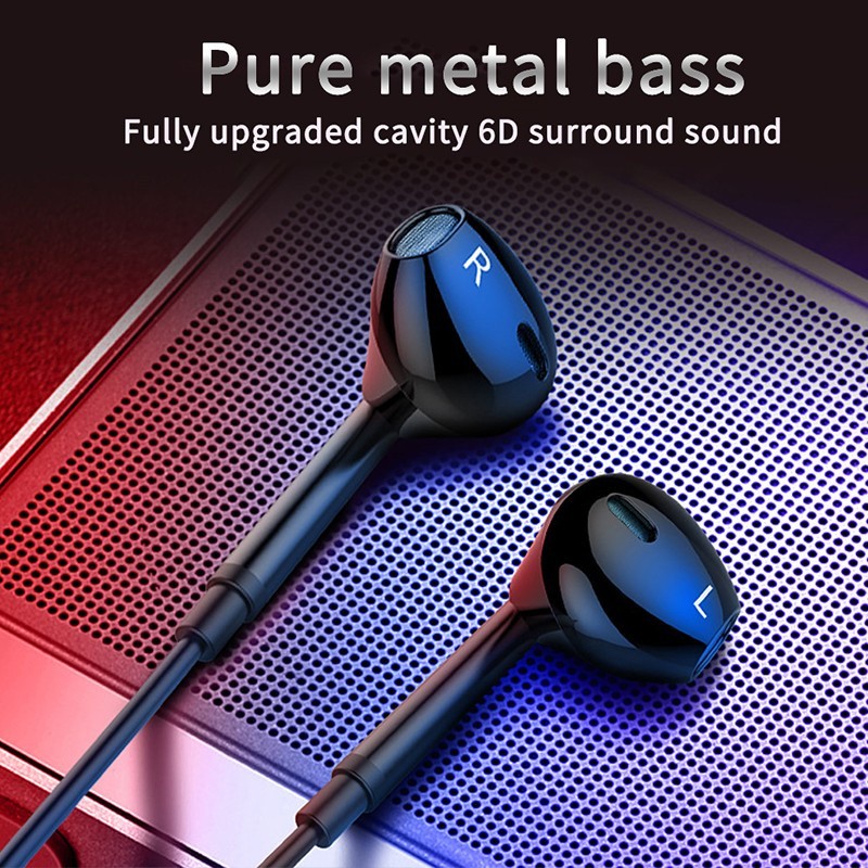 Sprise หูฟังอินเอียร์ แบบมีสาย พร้อมไมโครโฟน ตัดเสียงรบกวน  ช่วงความถี่: 20Hz-20KHz
