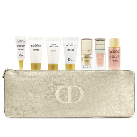 Dior Prestige Gift Set [7Items + Gold Piano Case] (กล่องมีตำหนิ)