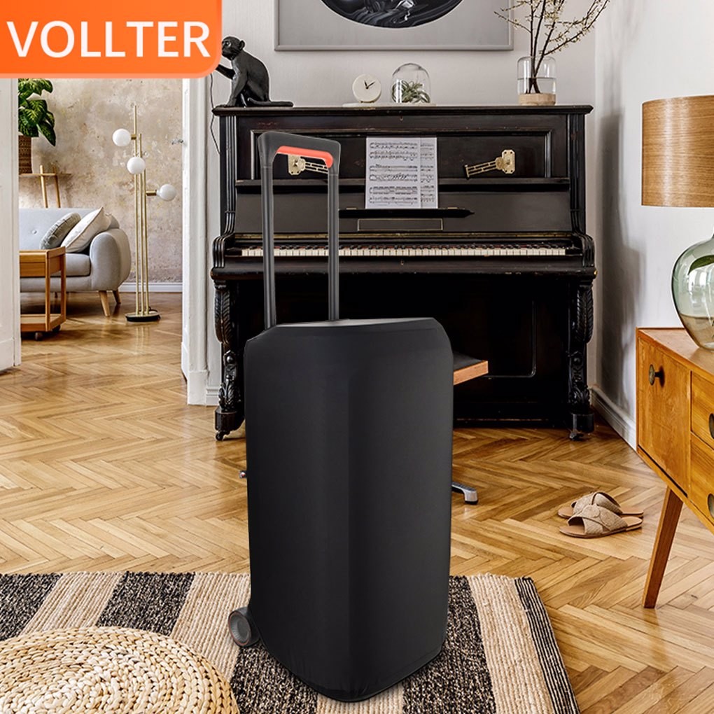 สําหรับ JBL Partybox 310/Partybox Stage 320 ลําโพงกันฝุ่นระบายอากาศสีดําทนฝาครอบความยืดหยุ่นที่กําหน