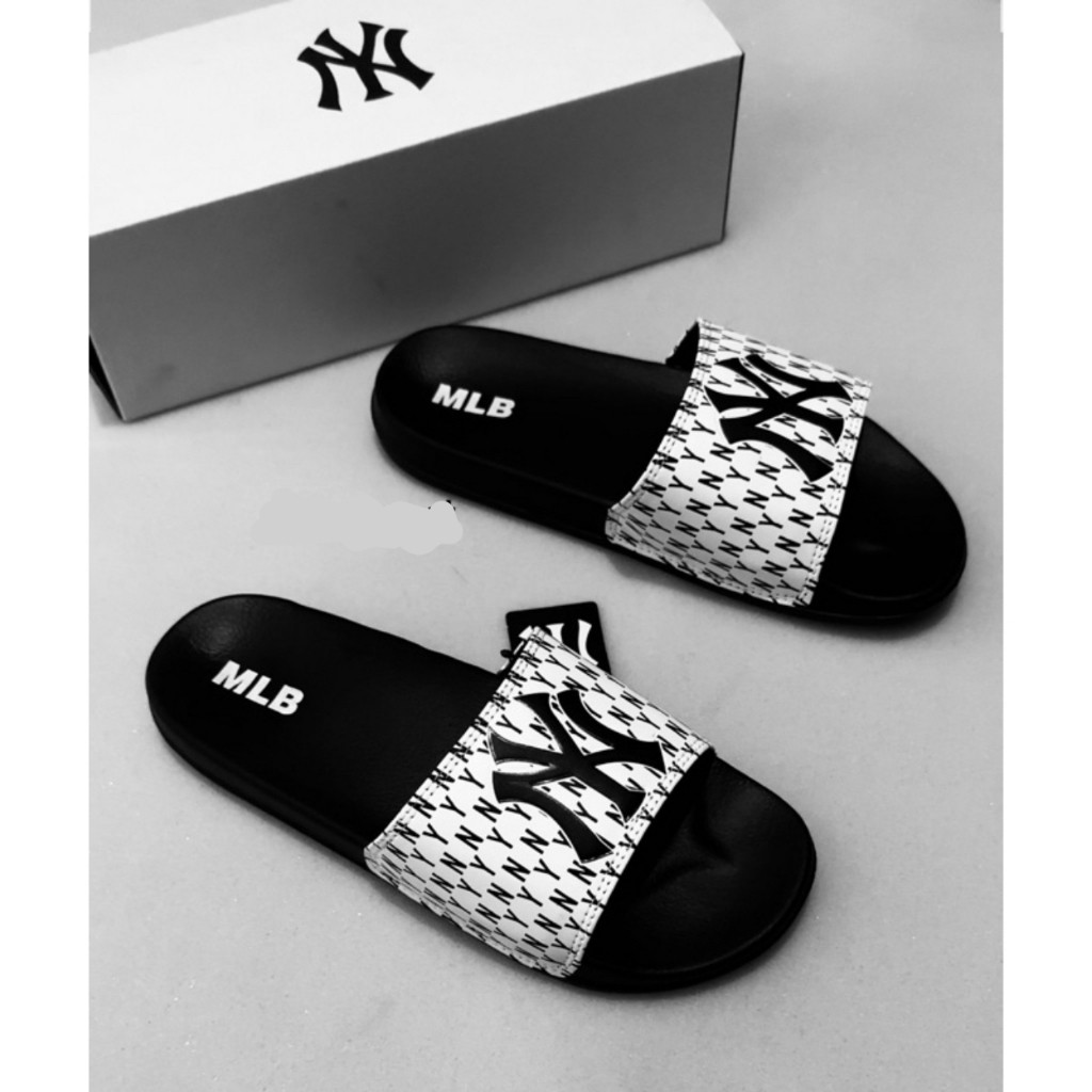 Slop SANDALS NY mlb || รองเท้าแตะแบบสวมสําหรับบุรุษและสตรีคุณภาพดีระดับพรีเมียม LETS WEAR COMFORTABLE บน FEET!!