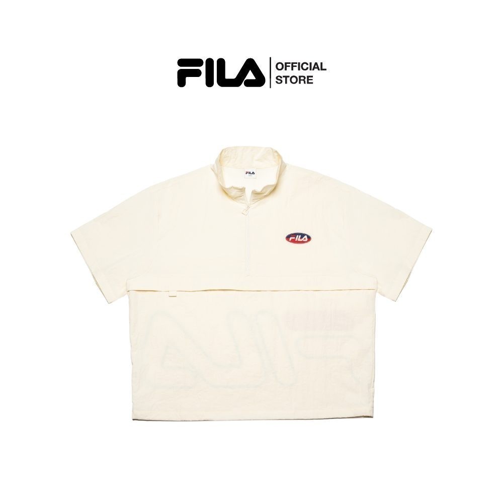 FILA เสื้อแขนสั้นผู้ใหญ่ DNA Collection รุ่น FW2POG41013X - CREAM