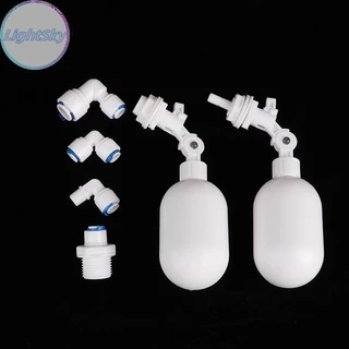 LightSky ระดับน้ําระบบ Reverse Osmosis 1/4 "3/8" วาล์วลอย Aquarium Fish Water Dispenser วาล์วลอย TH