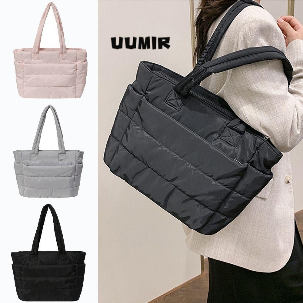 UUMIR Tote Bag, กระเป๋าถือผู้หญิงลําลองความจุขนาดใหญ่, อเนกประสงค์หลายกระเป๋ากระเป๋า Commuting สําหรับการเดินทางทํางาน Beach Gym Store
