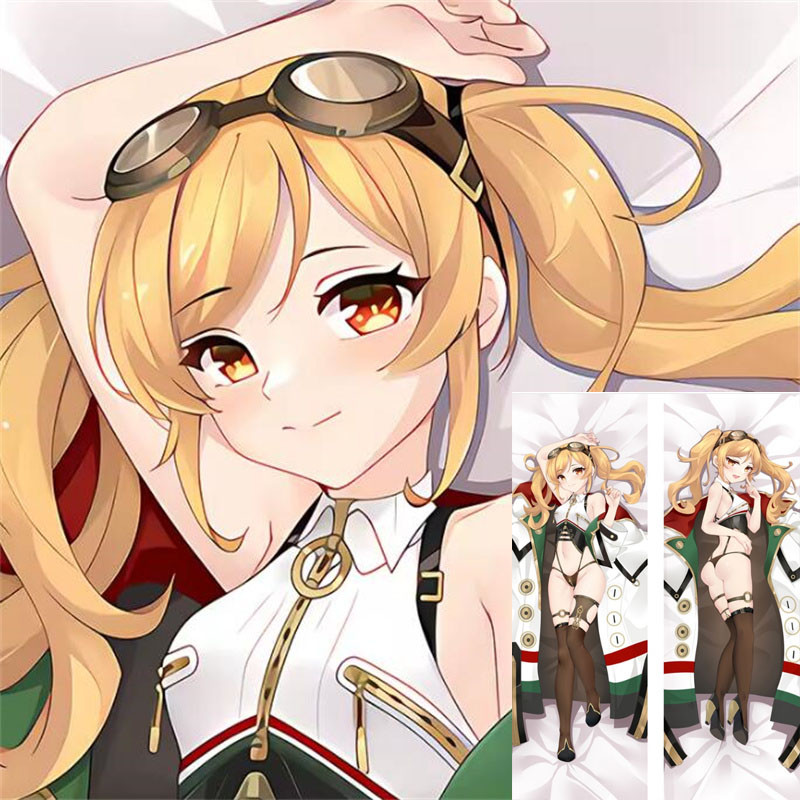 อะนิเมะต้นฉบับ Azur Lane ปลอกหมอน IJN Amagi Dakimakura ปลอกหมอน