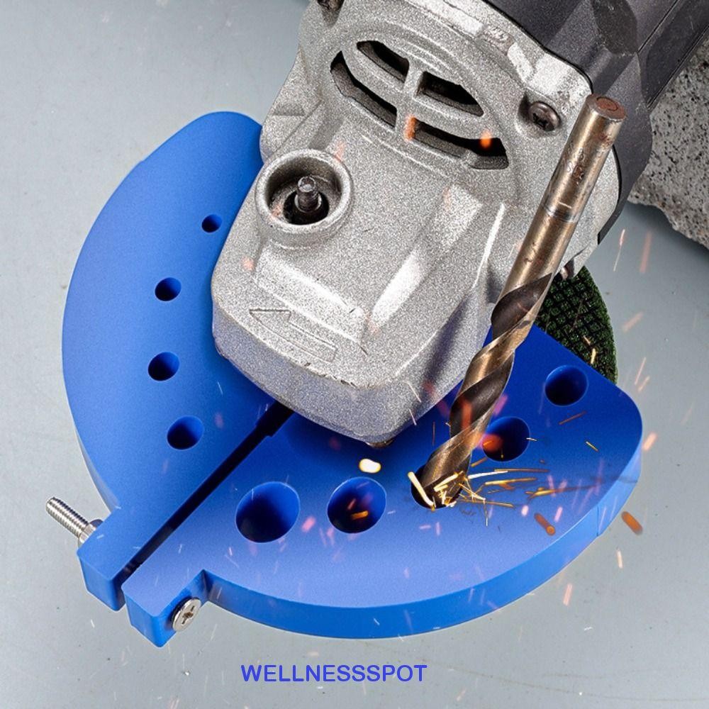 Wellnessspot เหลาสว่าน 3-12 มม. เครื่องมือเจียรบิตหนา ABS ลับคมดอกสว่านแม่นยํา ใช้ได้กับเครื่องบดมุม