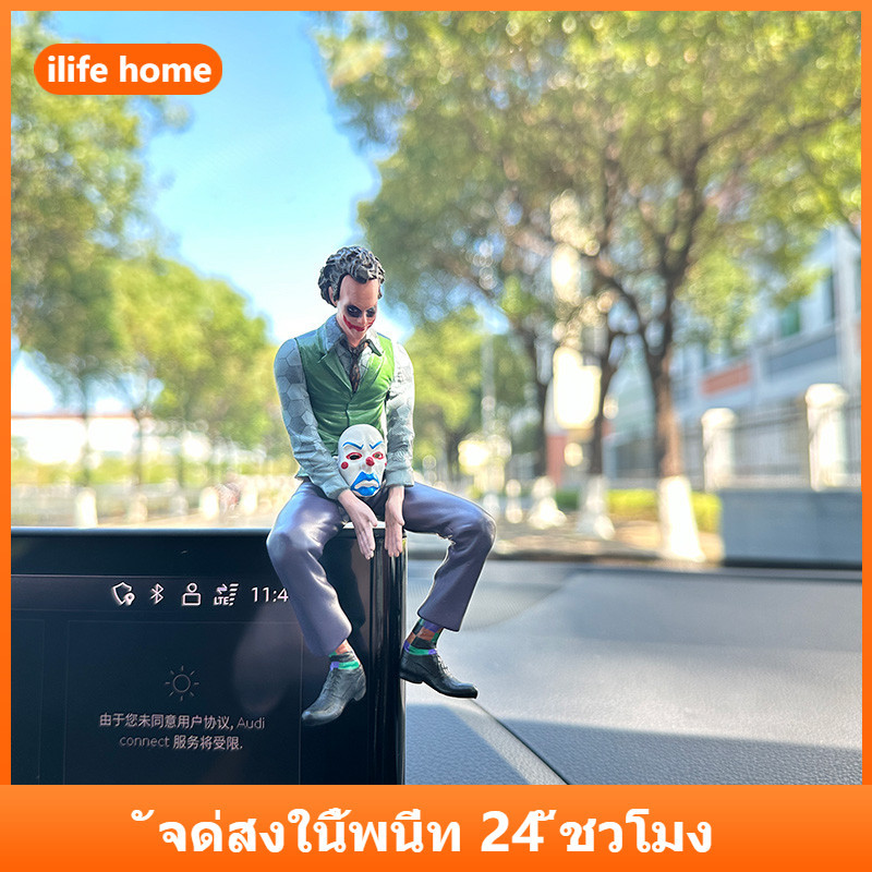 💥จัดส่งจากประเทศไทย💥19 ซม.Joker คอสเพลย์ Phoenix Heath Ledger Dark Knight อะนิเมะรูป COD stock Action Figure ตุ๊กตาของเล่นสําหรับของขวัญเด็กคอลเลกชันเครื่องประดับรถบ้านเค้กตกแต่ง Gac