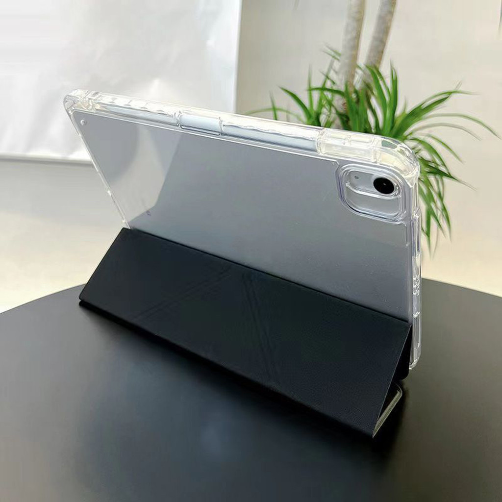 เคสป้องกัน iPad แบบพับ Y สำหรับ Gen11 A16 Air7 Air6 Air4 Air5 ​​10.9 Gen10 gen7 gen8 gen9 10.2 Pro11 พร้อมช่องใส่ปากกา - ภาพย่อย 4