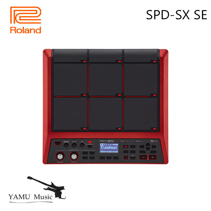 Roland SPD-SX SE แผ่นตัวอย่างเครื่องเพอร์คัชชันรุ่นพิเศษ SPD SX SE