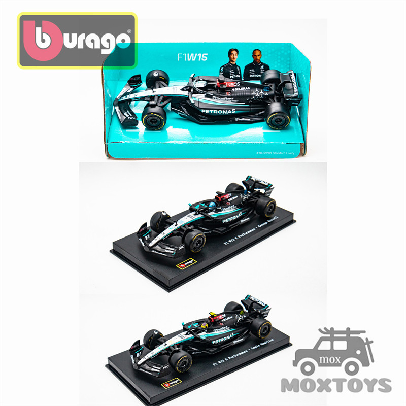 Bburago 1:43 F1 W15 E Performance รถโมเดลเหล็ก